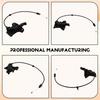 Car Hood Catch Release Lever Cable Secondary 68143723AB For 2015-17 Chrysler 200