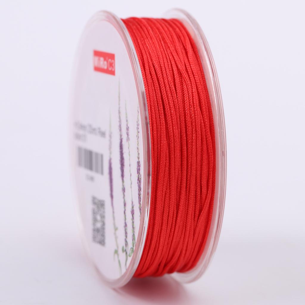 Löwenzahn C3 0,9 mm Schmuckband Nylonband Schmuckzubehör Armband und Halskette Material 21 Farben