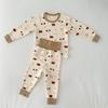 Baby Belly Protection High-Waisted Cotton Underwear Set - Autumn Toddler Pants & Flannel Separates
