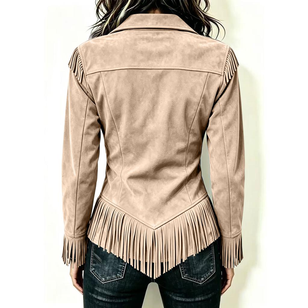 Camicia da donna western a maniche lunghe slim fit