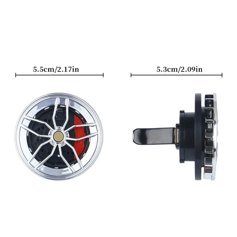 Car Fragrances Vent Clip with Long Service Freshnes ABS Fragrances Dispenser Fashionable Vehicle Vent Perfume Diffuser