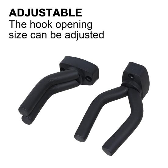 Wall Mount U-Shaped Electric Guitar Bass Ukulele Display Rack Hook Holder Hanger