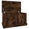 VidaXL Boîte de rangement chêne fumé 70x40x38 cm bois d'ingénierie 816509