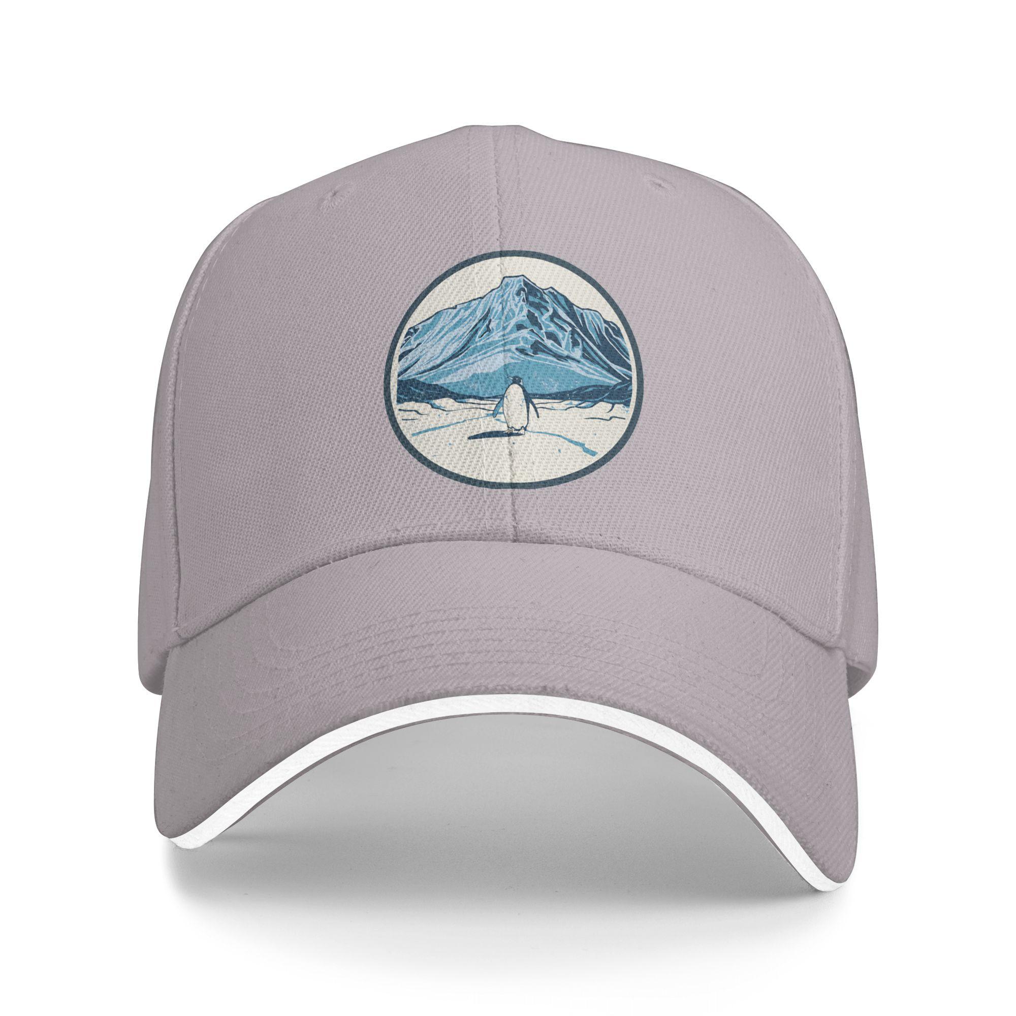 

Gorra De Béisbol Casual Con Diseño De Pingüino Nihilista Esperando Por El Significado Gorra Trucker Para Senderismo Y Pesca Go