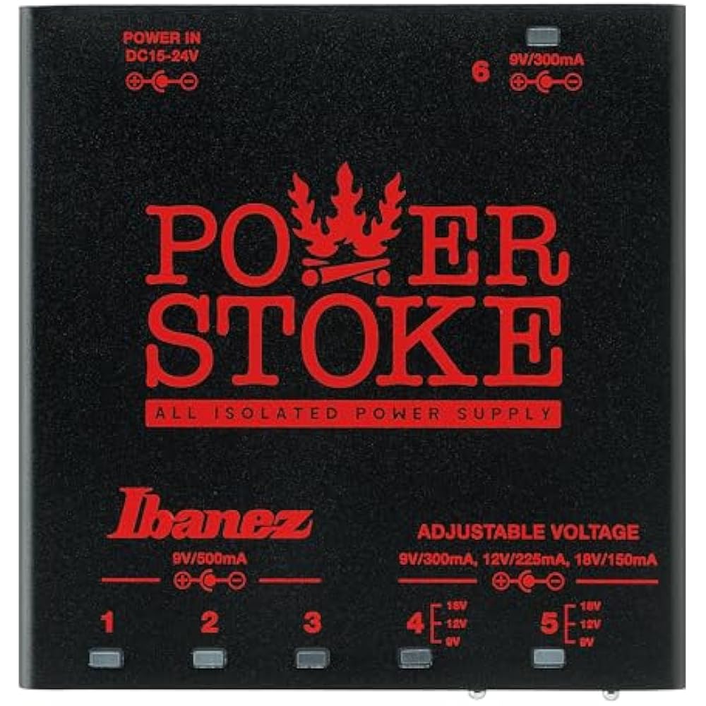 Ibanez (Ibanez) power supply POWER STOKE PWRS6