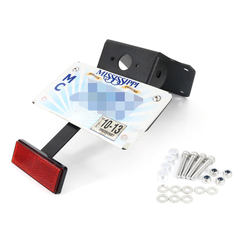 Fit For Honda Grom MSX125 2013 2014 2015 Motorcycle Rear Tail Tidy License Plate Fender Eliminator Kit Aluminum Black