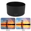 HB N103 ABS Black Camera Lens Shade Hood for Nikon 1 VR 30 110mm F 3.8 5.6
