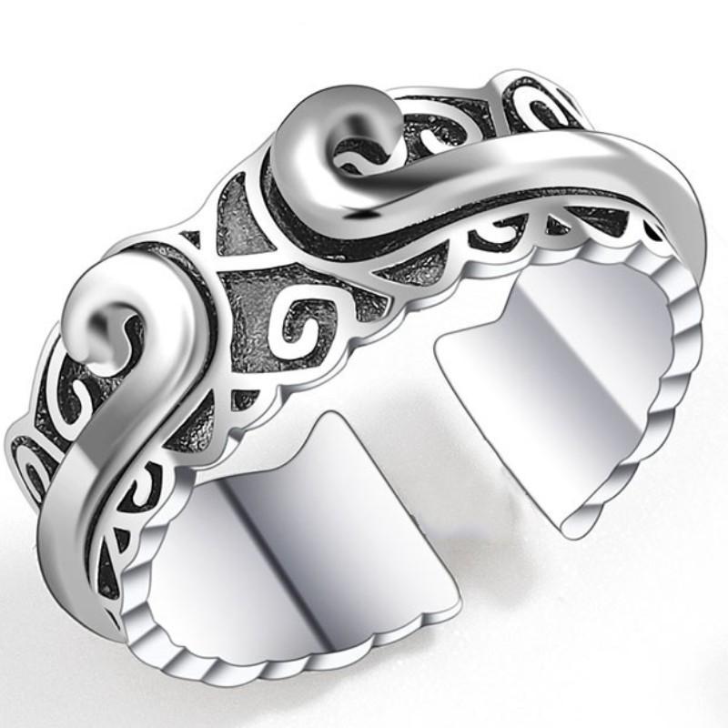 Adjustable Sterling Ring Inspired By Journey To West Monkey King Gold Band Retro Unisex Fashion Jewelry