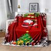 Christmas 350 Blanket Ultra-Soft Great for Bed Office Chair Seaside for All Occasions Digital Print Birthday Christmas Gift Blanket