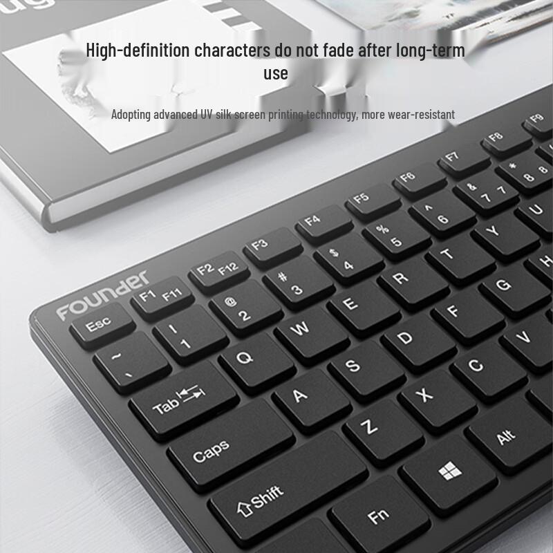 Founder W6226 Wireless Keyboard & Mouse Combo