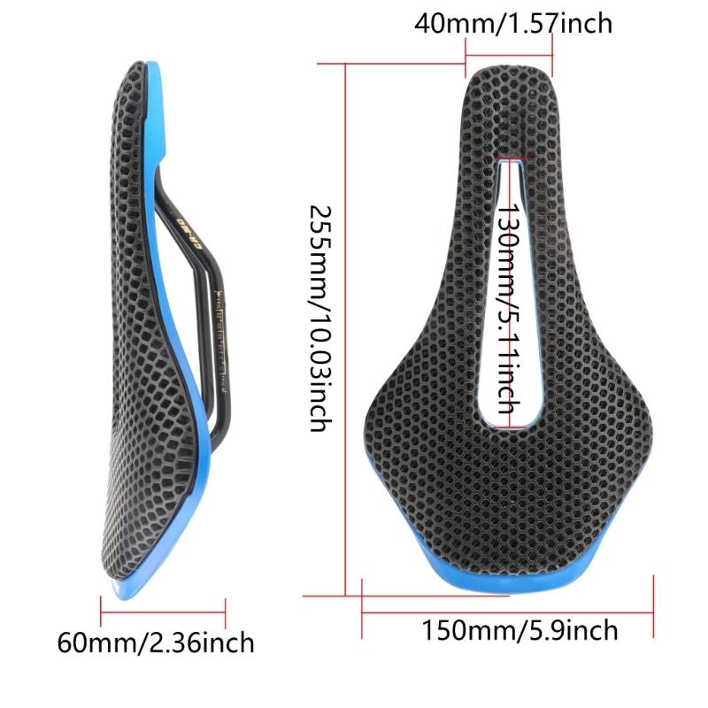 Ergonomic Designs Mountain Bikes Saddles Cycling Seats Cushion with Shock Absorption for Road Bikes Comfortable Biking