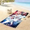 Olympique de Marseille Print Beach Towel, Large Soft Quick Dry Towel for Beach Camping Swimming