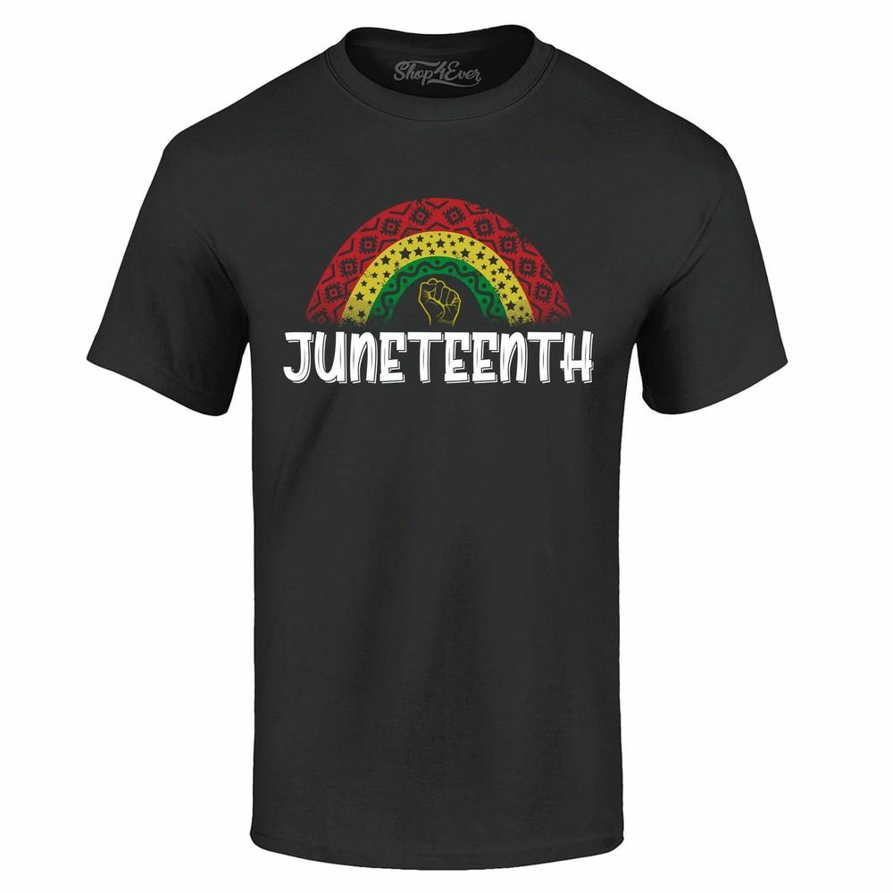 Juneteenth Rainbow June 19th 1865 T-shirt Juneteenth Shirts