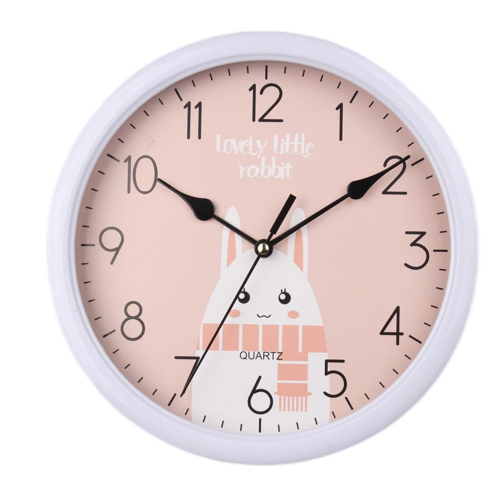 Silent Creative Wall Clock Cartoon Clock Cute Simple Home Living Room Children's Room Quartz Clock Bedroom Wall Table