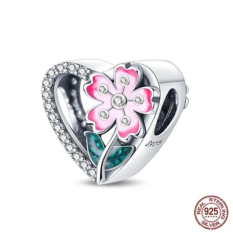 Fashion 925 Silver Colorful Butterfly Dragonfly Hummingbird Spring Series Charms Beads Fit 925 diy Bracelet Jewelry