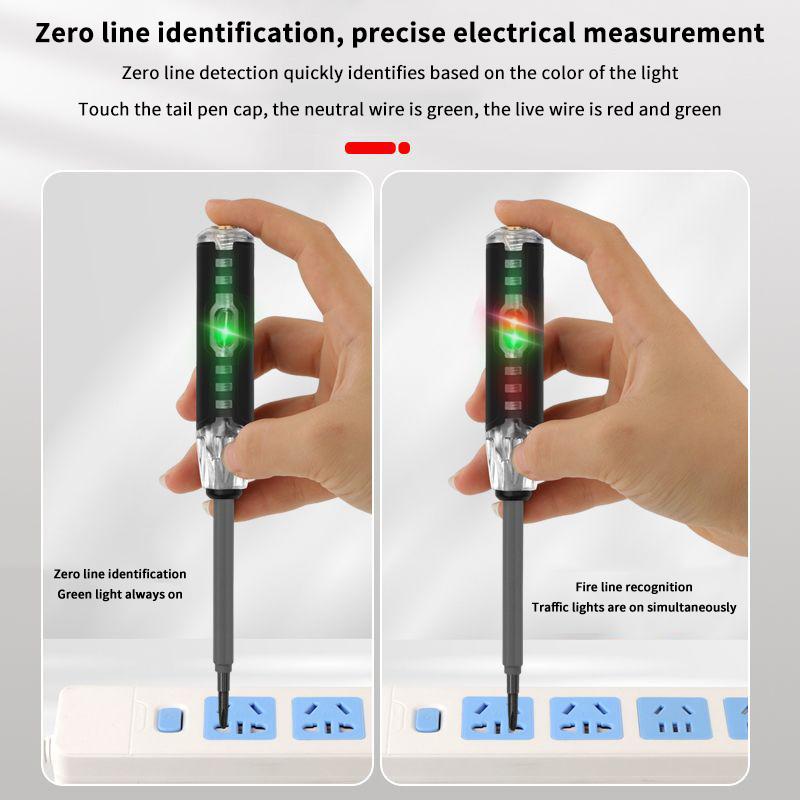 1-3 Set Aneng B05 Screwdriver Kit Word/Cross Screwdrivers Indication Pen Meter Electric Pencil Electrician Tester Pen Tools