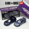 Kaido House + MINIGT Nissan Skyline GTR R33 Active Carbon R V2 KHMG Alloy Car Model 163 Chase