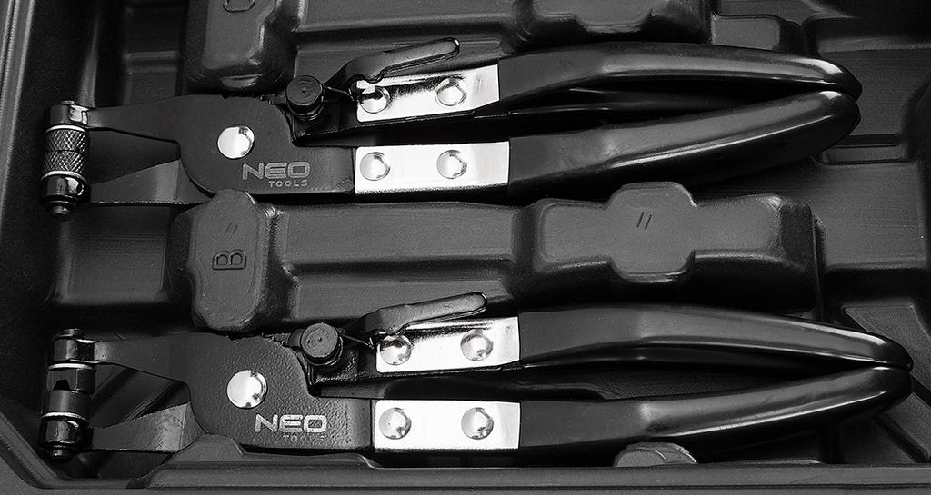 Kabelbinderzange, Set mit 9 Stück
