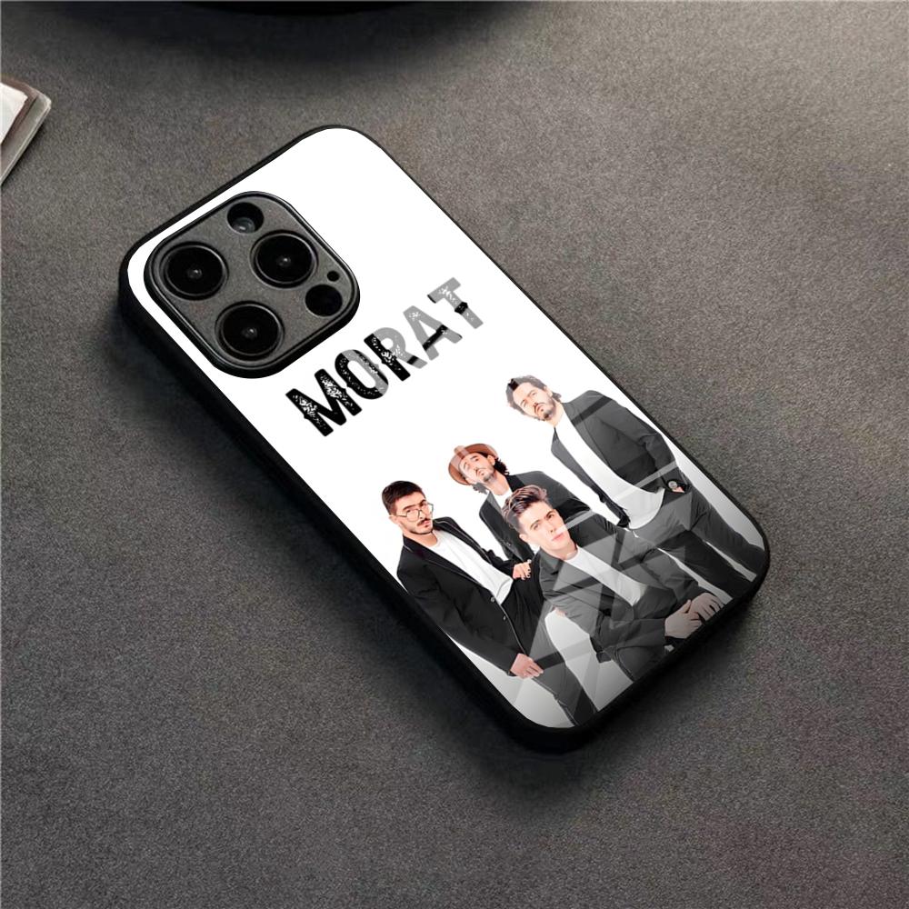 Band Morat Balas Perdidas Phone Case For 17 Pro Max IPhone 16 Pro 14 12 11 13 Mini X XR XS 15 Plus SE Glass Cover