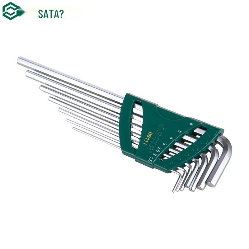 SATA 7-Piece Extra Long Hex Key Set