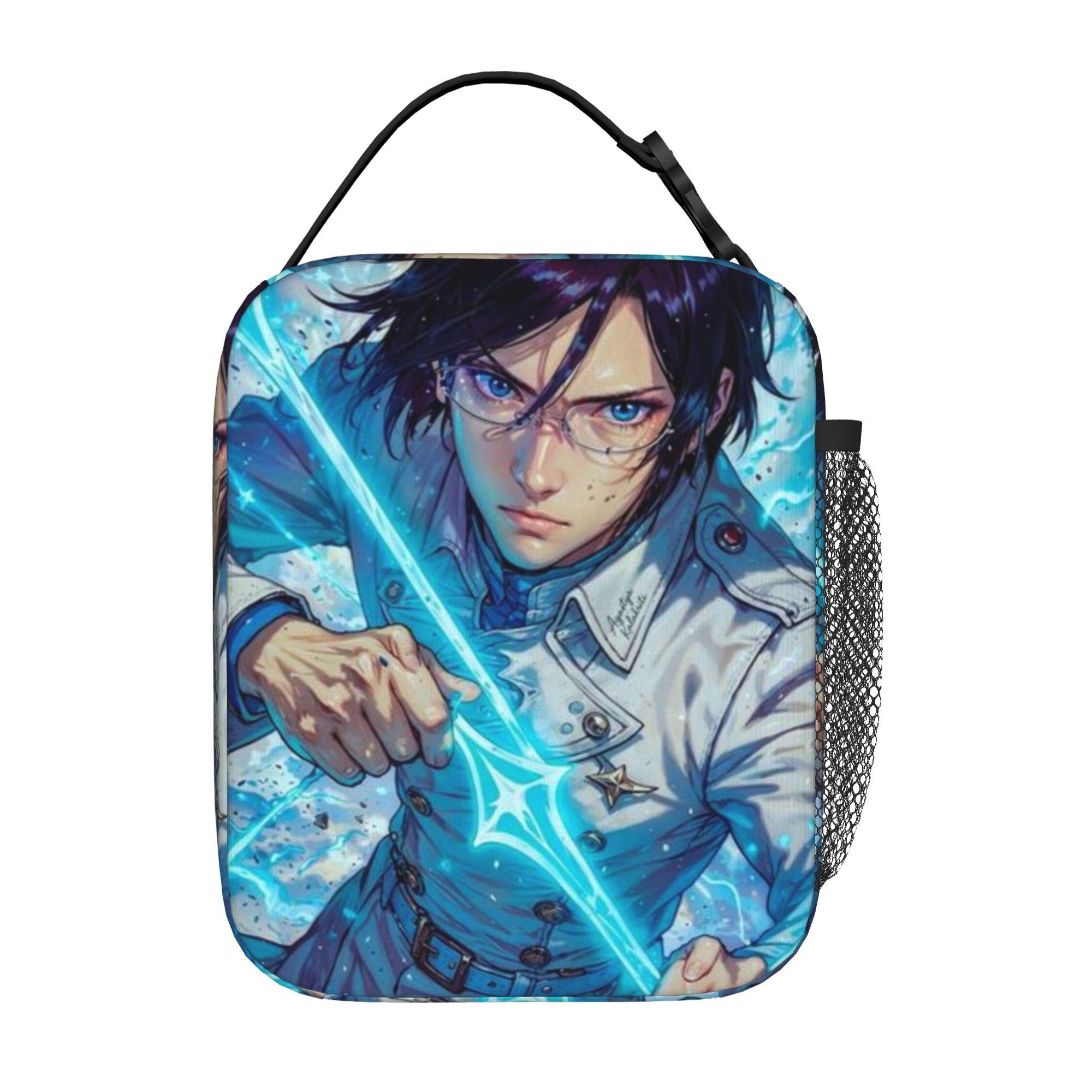 Back to school seasonBleach Meal Bag Uryu Ishida (3) Washable Cool Personalised Lightweight Lunch Bag One Size