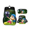 True and the Rainbow Kingdom backpack, pencil case, shoulder bag, 3Pcs set, cartoon print, kindergarten, children and students