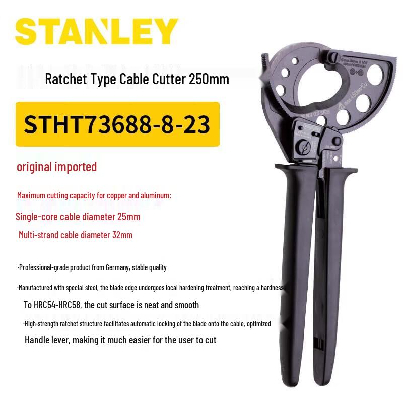 STANLEY 84-858 Ratchet Cable Cutter