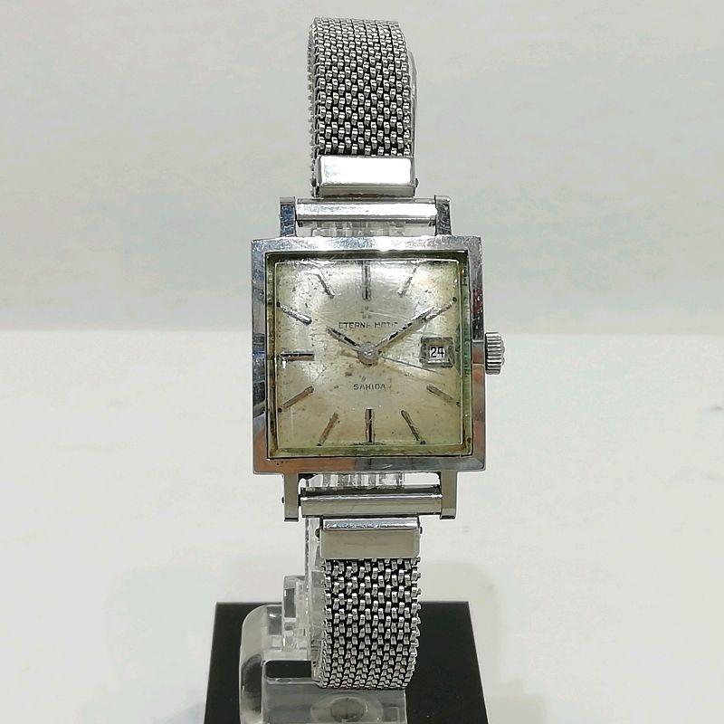 Used [Used] [Free Shipping] ETERNA MATIC Women s Automatic Winding 165Junk item *Sent by mail [Cash on delivery not available]