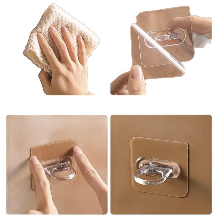 New Arrival: Adhesive Ring Hook - No Drill Wall Mount for Bathroom Storage