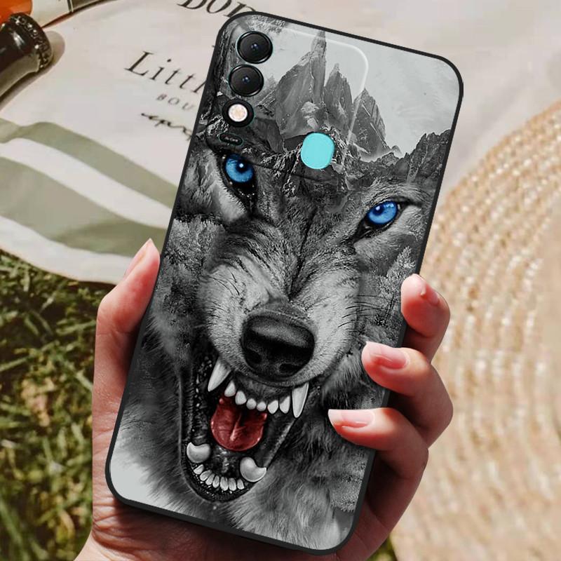 Für Tecno Spark 8 Hülle 8C Silikon Rückabdeckung Handyhülle für Tecno Spark 8 8P 8C Spark8 P Hüllen Spark8P Weicher Stoßfänger coque Fundas