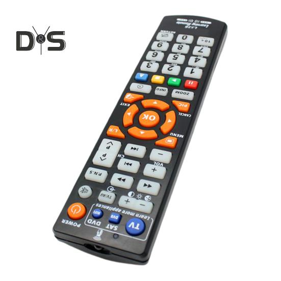 Universal Remote Control for TV CBL DVD SAT Battery Powered Advanced Smart Chipset Remote Control Replacement Parts Accessories