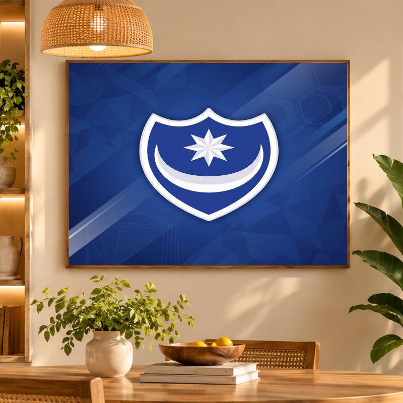 5D Diamond Painting Portsmouth FC DIY Full Drill Diamond Art Kit Home Decoration