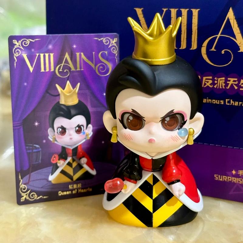 Genuine Villains Series Blind Box Anime Figure Desktop Ornament Collection Evil Queen Cruella Ursula Hades birthday gifts