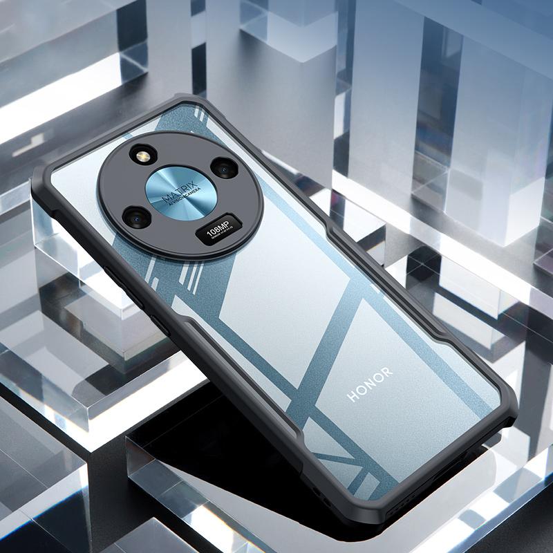 XUNDD For Honor X9b 5G/Magic6 Lite 5G Shockproof Phone Case Acrylic+TPU Phone Back Cover Shell