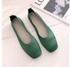 Frühling Sommer Damen Slipper Loafer Schlicht Bequem Mädchen Atmungsaktives Strick Flach Freizeitschuhe 7 Farben Bootsschuhe