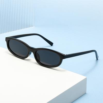 Classic Fashion Oval Small Frame Sun Glasses Women Men Vintage Brand Sunglasses Daily Leisure Travel Shades Unisex Eyewear UV400