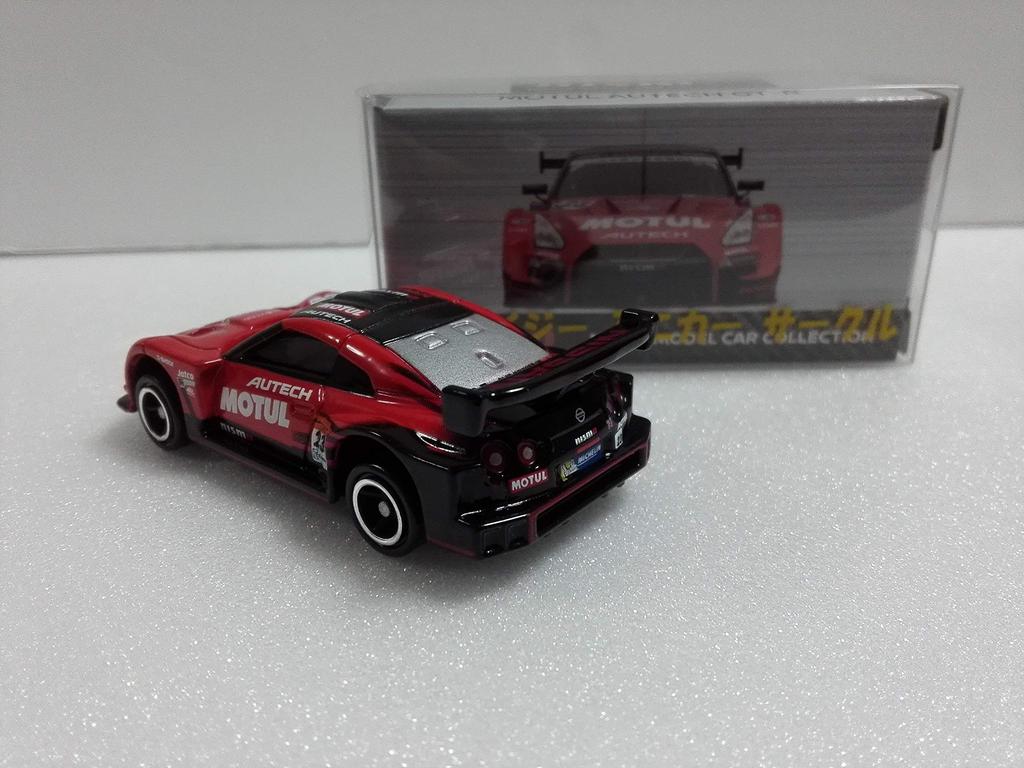 Custom-made Tomica NISMO Festival 2017 Limited Edition MOTUL AUTECH GT-R #23 SUPER GT GT500 2017 Colors Crazy Miniature Car Circle with Case