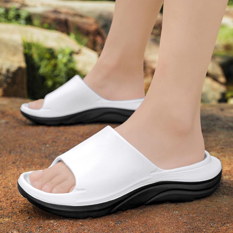 Mode Herrenmode Hausschuhe Plateau Badezimmer Anti-Rutsch Spülen Indoor Hausschuhe Leichtgewicht Outdoor Strand Hausschuhe Schuhe für Herren