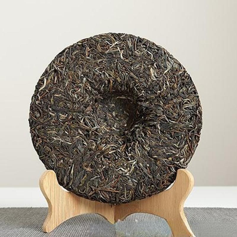 357g roher/reifer Puerh-Tee Banzhang gealterter Baum Pu-Erh Shengcha-Kuchen Yunnan Pu'er-Tee