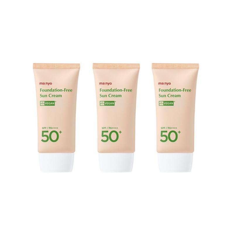 Ma:nyo Foundation-Free Sun Cream 15ml*3ea / exp 2026.06
