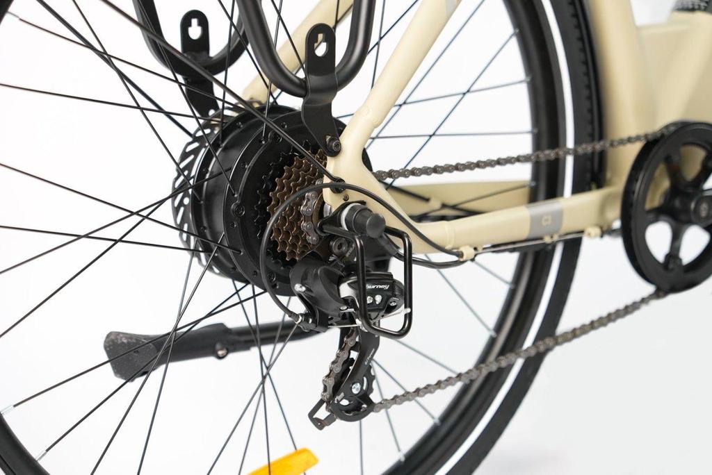 TTGO C3 SE Elektrofahrrad Erwachsene - 250W Hocheffizienter Bürstenloser Motor 36V 18Ah Akku Ideal für Stadtfahrten & Freizeittouren