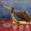 1 Pc Ham Stand Wooden Ham Holder Professional Prosciutto Carving Stand Stable Sturdy Ham Rack for Party Home Kitchen Accessories