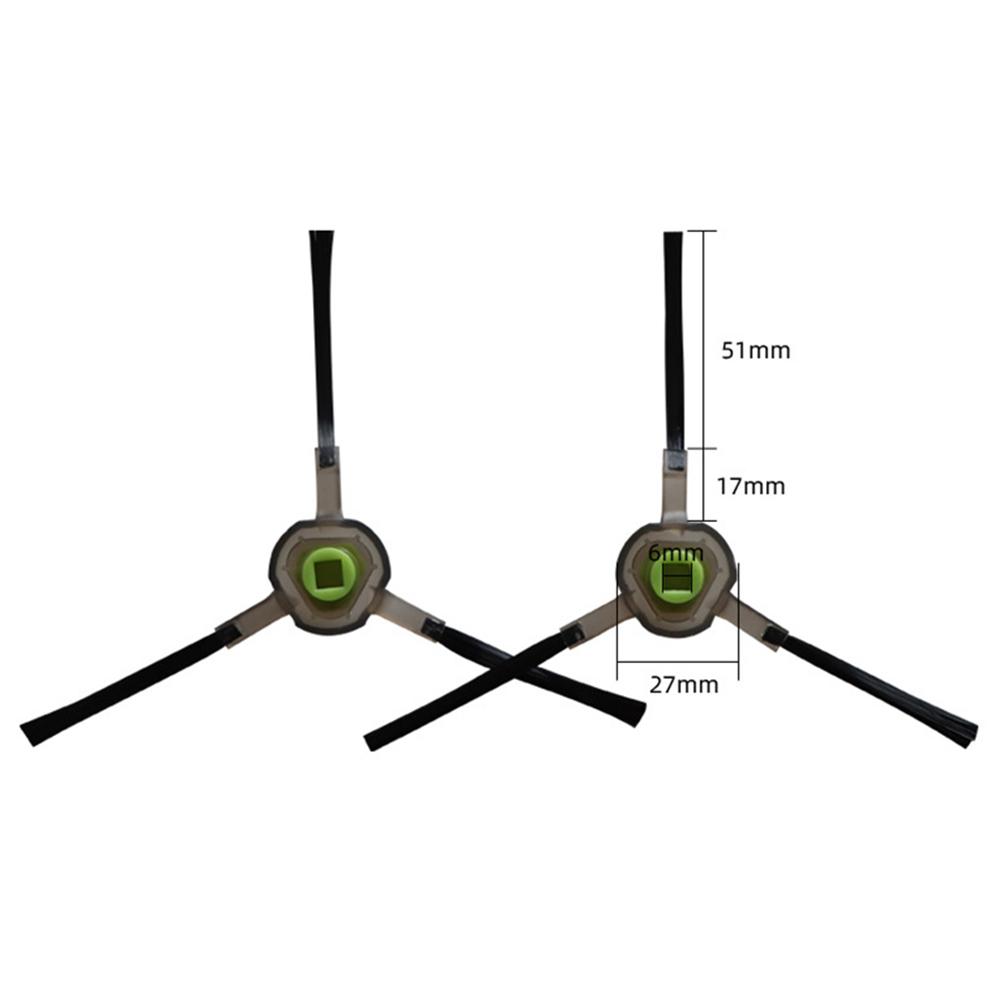 Side Brush Brushes Spare Parts Replacement 10pcs Cleaner Accessories