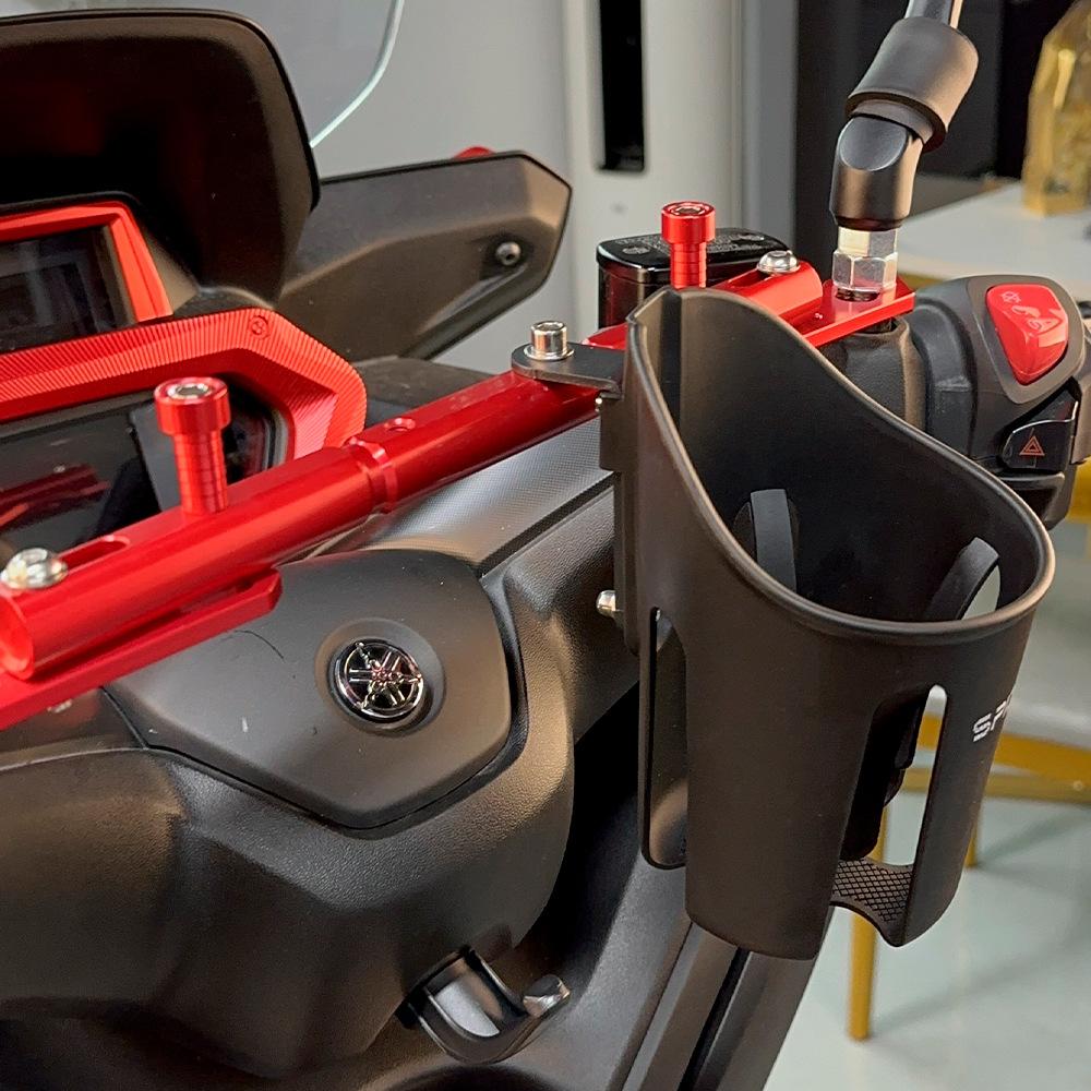 Universal Modification Motorcycle Bottle Holder Accessories Bike Water Cup Bottle Holder Motorcycle expander bar Installation