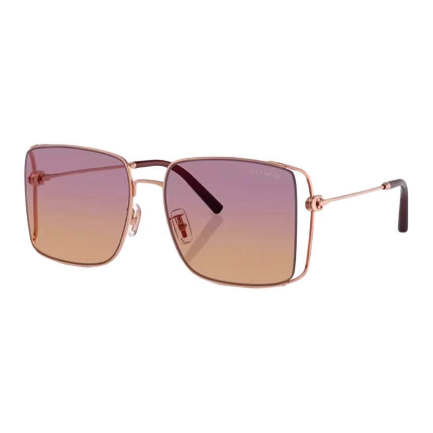 Coach Cutout Design Metal Square Sunglasses Women sunglasses Multicolor 0HC7174D9 0HC7174D90050Q59