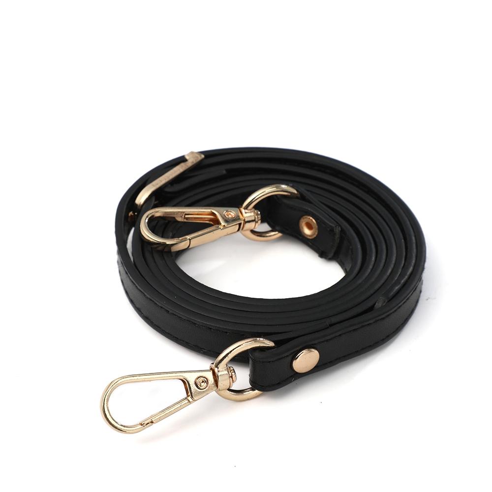 

120 см длинный регулируемый ремень для сумки из искусственной кожи для женщин, сменный ремень для сумки через плечо, аксессуары для сумок через плечо, популярные чёрный