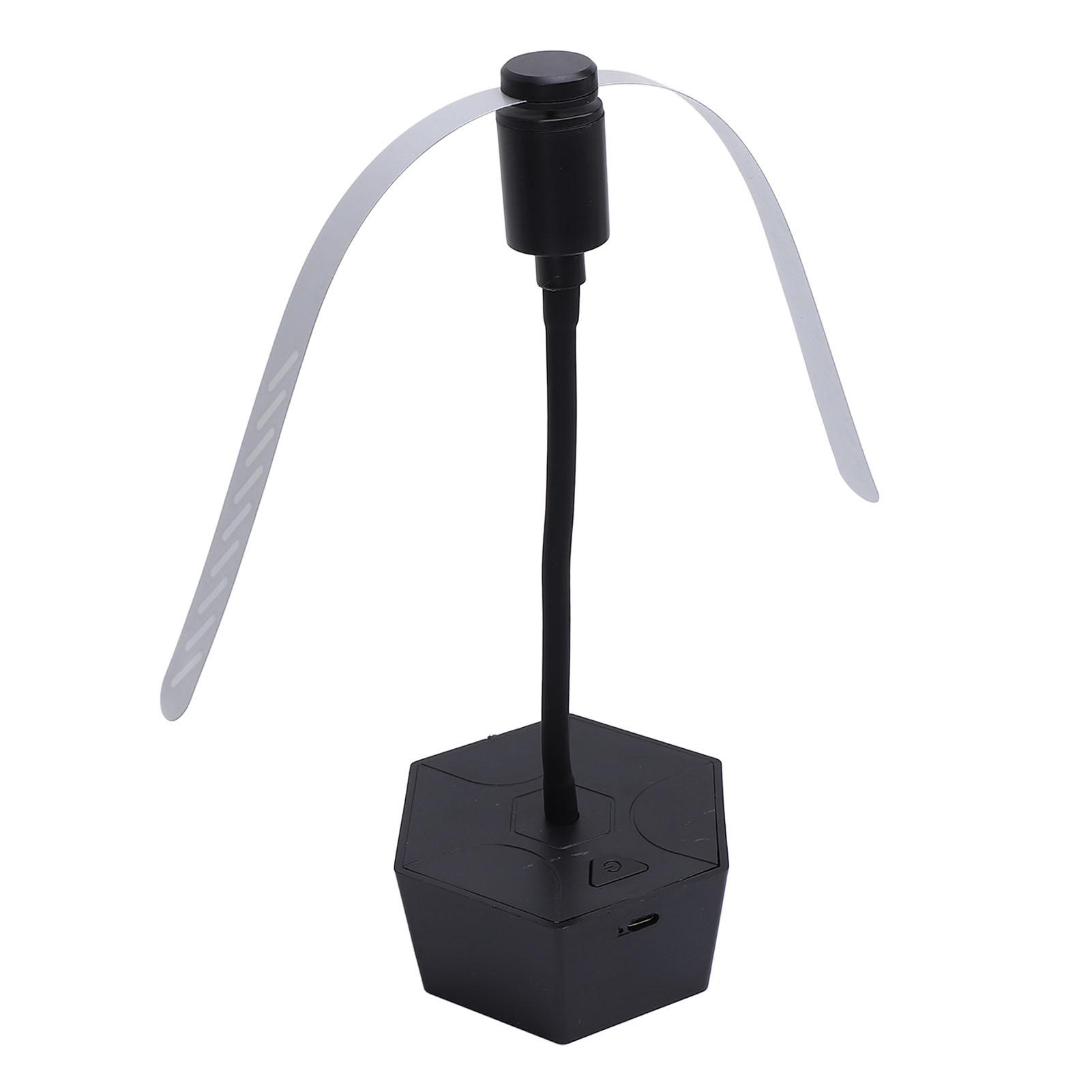 

Настольный вентилятор для еды 1500 мАч Портативный вентилятор для еды с питанием от аккумулятора Вентилятор для еды с вращением на 360 градусов для патио