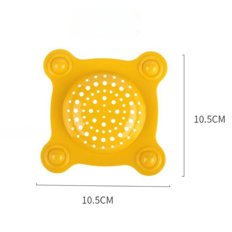 Press The Floor To Leak Water, Drain The Sewer, Prevent Insects and Deodorize The Floor Drain Cover, The Toilet Silicone Washbasin Sucker.