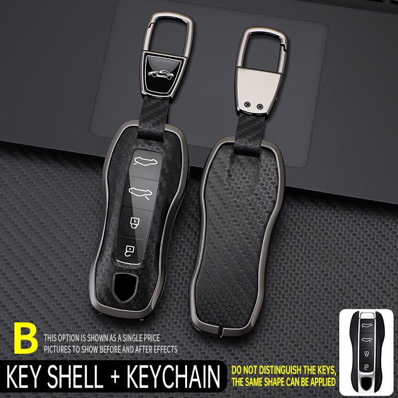 Porsche Key Shell Cover for Cayenne, Macan, Panamera, 718, Taycan, 911