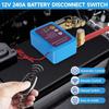 For Car Truck RV 1 Set Car Kill Switch Anti-Theft Remote Battery Disconnect Switch 12v 240A With Smart Voltage For Car Truck RV